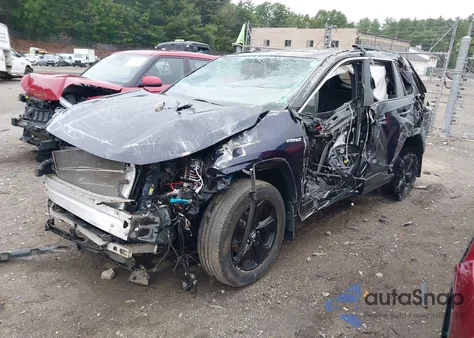 2020 Toyota Rav4 Hybrid Xse from USA, damaged, VIN 2T3EWRFV8LW090560